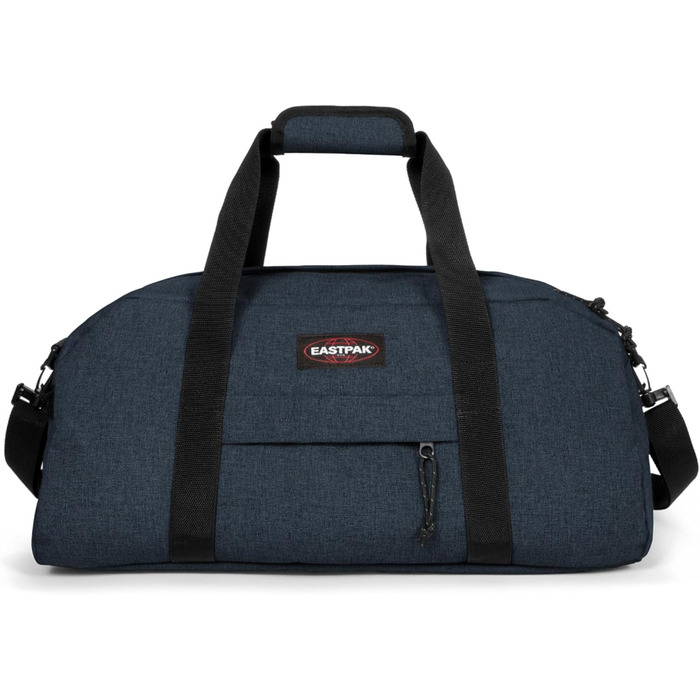Дорожня сумка Eastpak Stand+, 34 л, 53×25×24 см, тройний денім, синя
