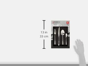 Столовий набір Zwilling, 24 предмети, металевий, сріблястий колір