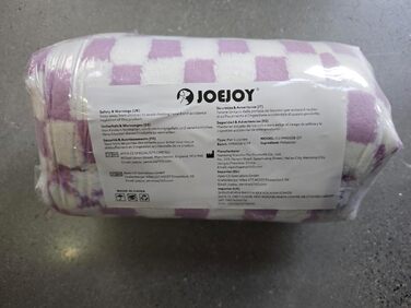 JOEJOY ортопедичне ліжко для собак і котів, велике, знімний чохол, водонепроникне, з ефектом пам'яті, пране, 105x72x8 см, колір шоколад
