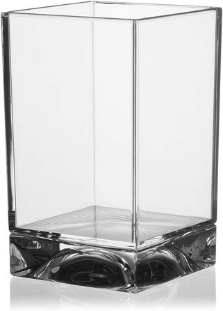 Тримач для зубних щіток Kartell Boxy, пластик, прозорий, 7x7x12 см