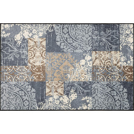 Килимок wash+dry Armonia Grey, поліамід, сірий, 115x175 см – вхідний килим для підлоги
