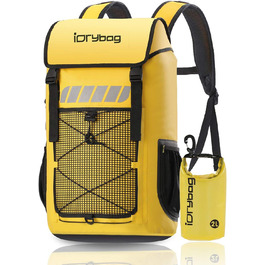 Водонепроникний рюкзак IDRYBAG для чоловіків 25/45 л, для каякінгу, походів, міцна сумка для активного відпочинку