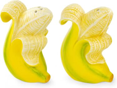 Набір солонка та перечниця у формі бананів, 2 шт, Banana Romance