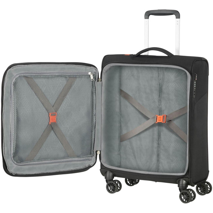 Валіза American Tourister Summerfunk 79 см, 119 л, чорна, розширювана, на 4 колесах