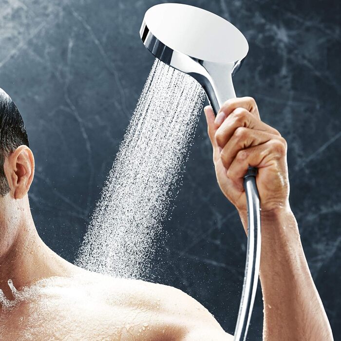 Душова лійка hansgrohe Rainfinity, 3 режими, кругла 130 мм, антикальк, хром