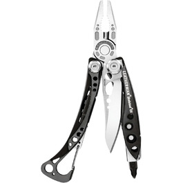 Мультитул Leatherman Skeletool CX 7-в-1 для кемпінгу та виживання, нержавіюча сталь, чорний