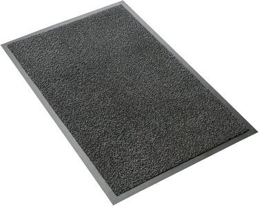 Брудозахисний килимок для підлоги, сірий меланж, 120x180 см, різні кольори та розміри