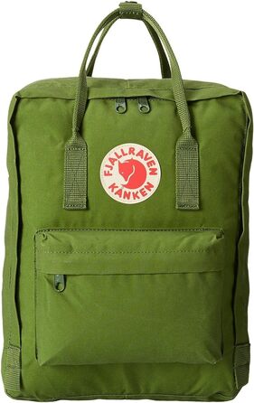 Рюкзак Fjällräven Kånken унісекс, зелений Leaf Green, оригінал, скандинавський стиль, водостійкий, для школи та міста