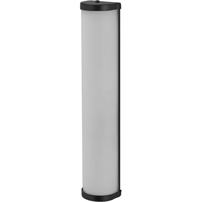Світильник для ванної LEDVANCE CLASSIC CYLINDER, циліндрична бра, хром, E14, сумісна зі смарт-лампою, IP44, 455 мм, чорний, якісна збірка