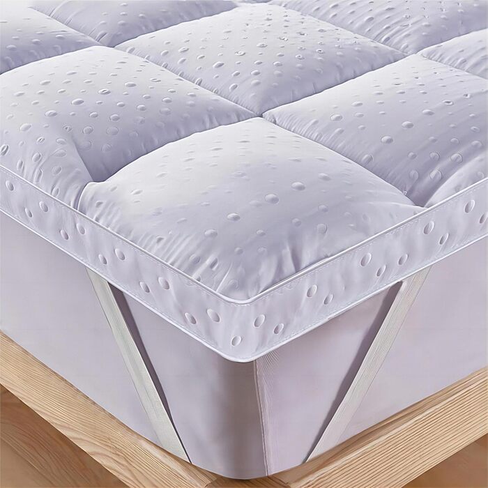 Наматрацник Bedecor Soft-Topper 180x200 см, масажний 3D-ефект, люкс, підматрацна накладка