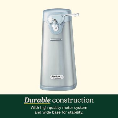 Електрична консервна відкривачка Cuisinart Deluxe з нержавіючої сталі SCO60C