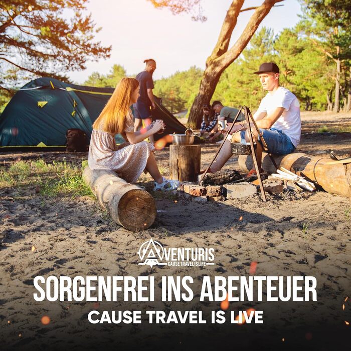 Мультитул AVENTURIS 21-в-1 з нержавіючої сталі, персоналізований, з ножем, плоскогубцями та викруткою — багатофункціональний інструмент для чоловіків, Survival Set