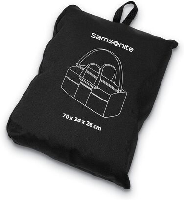 Складна дорожня сумка Samsonite, чорна, модель 107100-1041