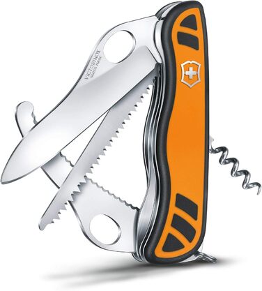 Швейцарський ніж Victorinox Hunter XTM, мультитул 6 функцій, складаний ніж з фіксацією леза, штопор, пила по дереву