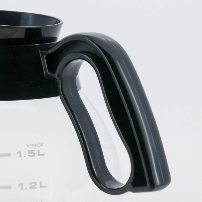 Декантер Kalita 1.8 л чорний, скло, Японія – кавовий графин