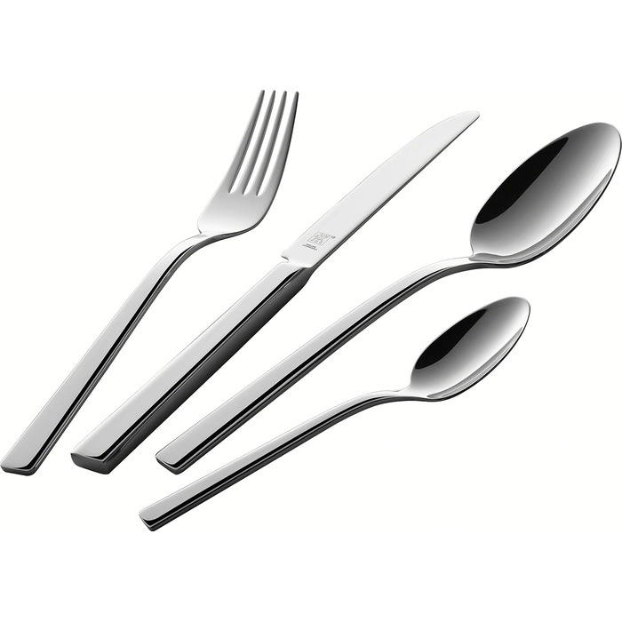 Набір столових приборів Zwilling KING, 42 предмети, сріблястий, 35x25x10 см