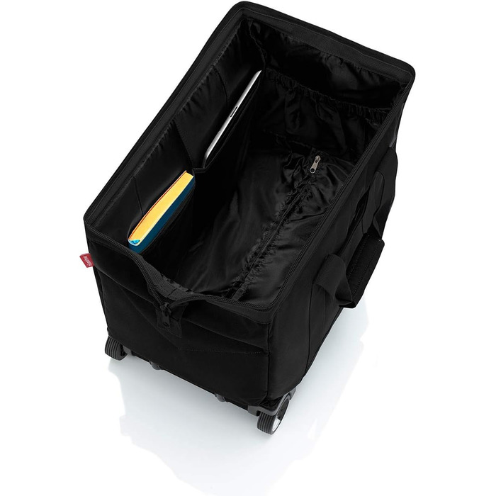 Reisenthel Allrounder Trolley чорний – універсальна дорожня сумка на колесах для подорожей, роботи та відпочинку, 2-ступеневий телескопічний ручка, 2 легкі колеса