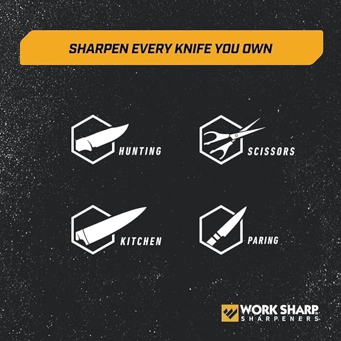 Точилка для ножів WORK SHARP з кутовою допомогою