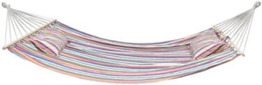 Гамак Kronenburg 220x160 см з 2 подушками, до 300 кг, багатомісний для дому та вулиці