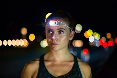 Налобний ліхтар PETZL BINDI, універсальний, помаранчевий