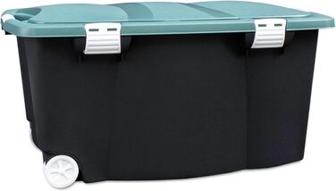 Універсальний ящик Spetebo Jumbo 120 л з колесами для зберігання, садова та іграшкова коробка