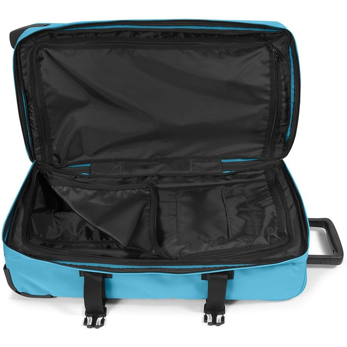 Середня валіза EASTPAK Tranverz M, 65 л, синя, дорожня сумка на колесах