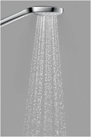 Душова лійка hansgrohe Croma Select S, 3 режими, 110 мм, антивапняна, біла/хром, 9 л/хв, водозбереження