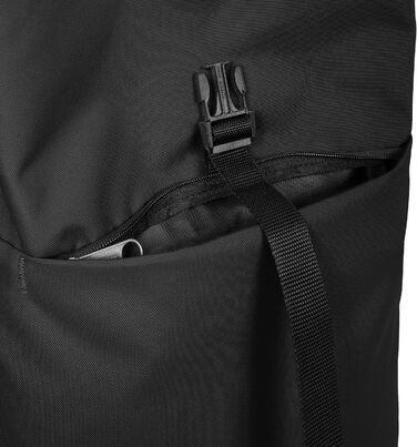Рюкзак Eastpak UP ROLL 23 л чорний – міський, водонепроникний