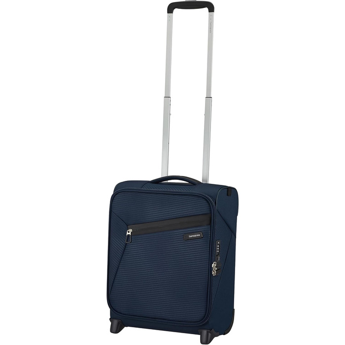 Валіза Samsonite Litebeam Spinner L, розширювана, 77 см, 103/111 л, вертикальна, колір нічний синій