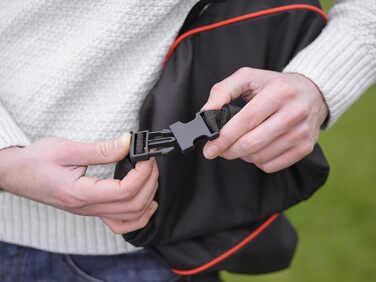 Рюкзак-пилозбірник Black+Decker 72 л для садового пилососа, з гнучким шлангом, сумісний з моделями GW2810, GW2838, GW3030, GW3031BP, GW3050