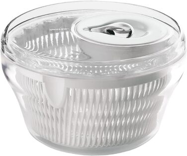 Guzzini Сушарка для салату Kitchen Active Design, прозора, Ø28×18 см