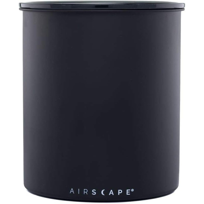 Банка для кави Airscape 1,1 кг, герметична кришка, чорна