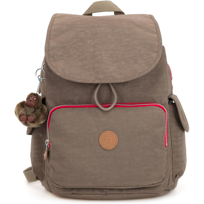 Рюкзак Kipling CITY PACK середній, бежевий комбінований
