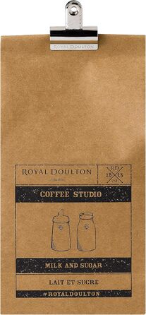 Набір для цукру та молока Royal Doulton Coffee Studio, сірий, порцеляна