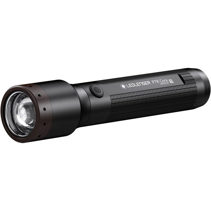 Ліхтар Ledlenser P7R Core універсальний, 1400 лм, LED, акумулятор 21700, IP68, фокус, дальність 300 м, USB-зарядка, постійне світло