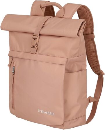 Рюкзак Travelite Basics Rollup 60 см, універсальний, пудрово-рожевий