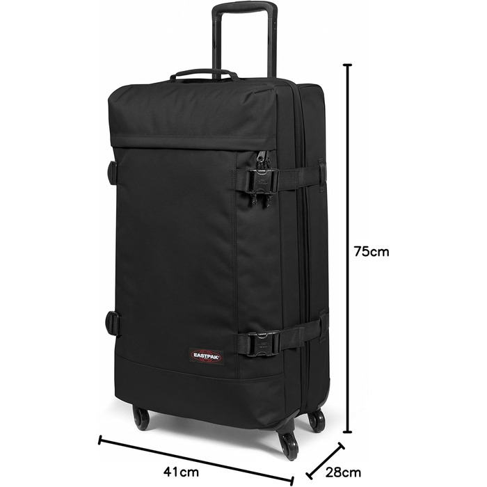 Валіза EASTPAK Trans4 L, чорна, універсальний розмір