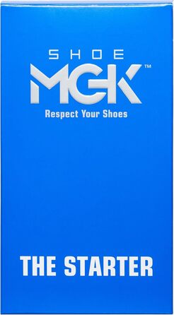 SHOE MGK Набір для чищення кросівок, взуття з замші, сітки, шкіри, білого та текстилю – універсальний комплект для догляду за взуттям
