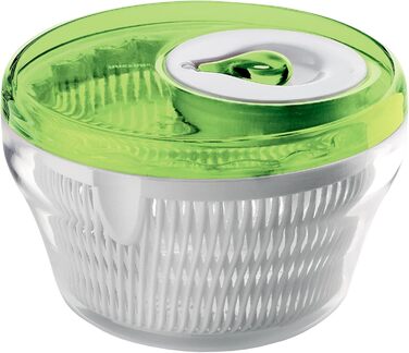 Сушарка для салату Guzzini Kitchen Active Design, 28 см, зелена