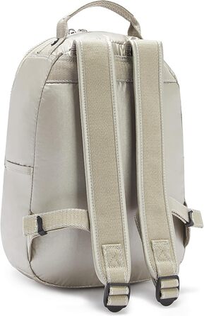 Рюкзак Kipling Seoul S з відділенням для ноутбука, компактний, колір Metallic Glow