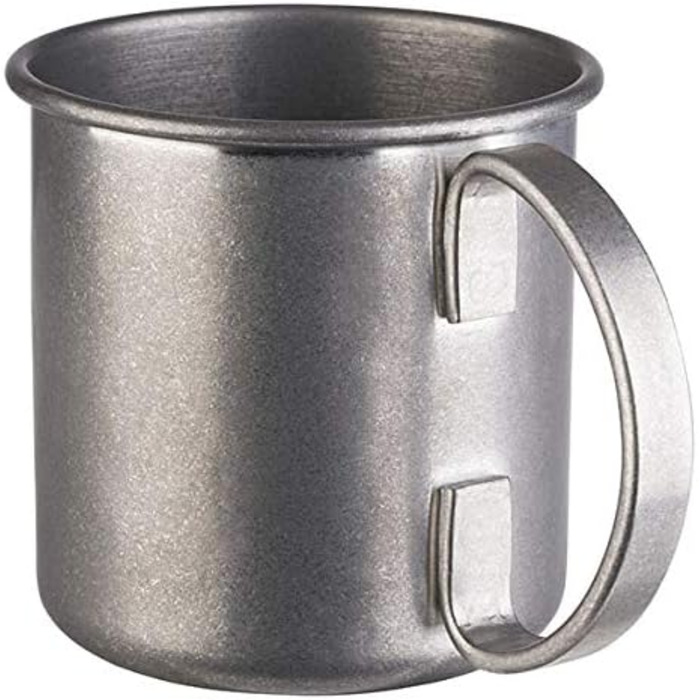 Набір для коктейлів Moscow Mule: 2 келихи по 500 мл, барна ложка 27 см, мірний стакан 5cl, чорна преса для лайма, харчова нержавіюча сталь, подарункова коробка, антикварний стиль, 4 предмети