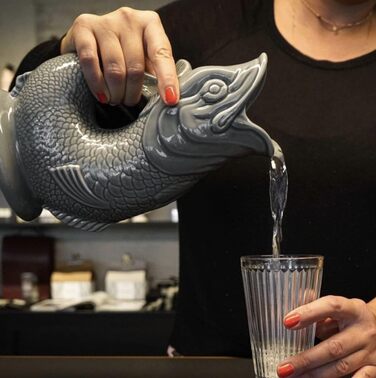 Оригінальний глечик Gluckigluck – англійський керамічний караф для води, що кумкає