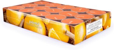 Ароматичні чайні свічки pajoma, 240 шт, різдвяні аромати, 8×30 шт