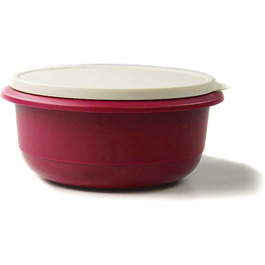 Миска для змішування Tupperware 3,5 л, темно-рожева/біла