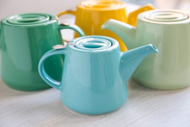 Чайник з фільтром і піддоном London Pottery, керамічний набір