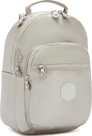 Рюкзак Kipling Seoul S з відділенням для ноутбука, компактний, колір Metallic Glow