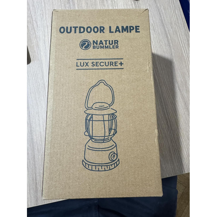 Кемпінгова LED лампа Naturbummler, акумуляторна, 5200mAh, до 200 годин світіння, водонепроникна, Powerbank, димер, для кемпінгу та виживання