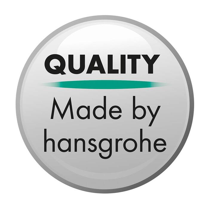 Душова лійка hansgrohe Crometta 100, 3 режими, біла/хром
