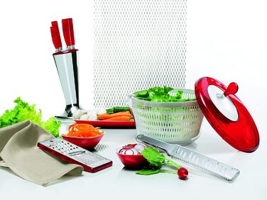 Сушарка для салату Guzzini Kitchen Active Design, 28x18 см, сіра