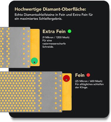 Дюймовий діамантовий точильний камінь Fine/Extra Fine, 8-
